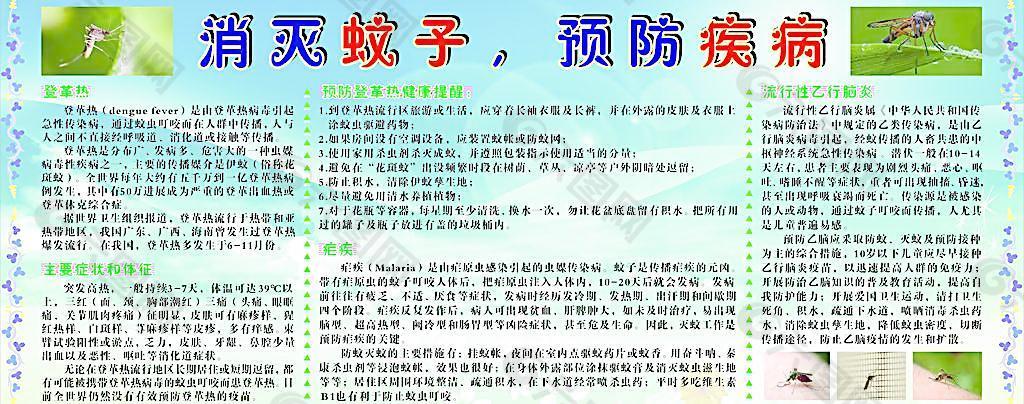 消灭蚊子 预防疾病图片