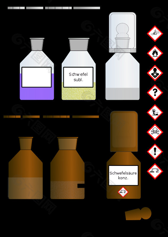 chemikalien瓶/化学瓶