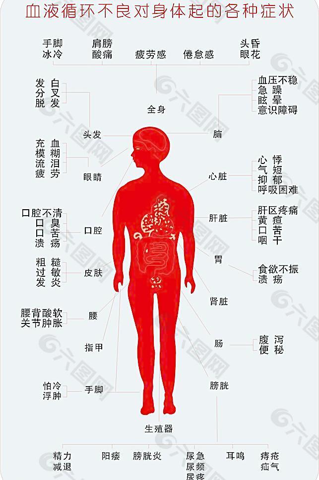 血液循环不良引起的病症图片