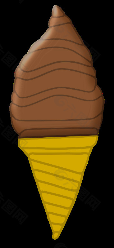 chocolate蛋卷冰淇凌