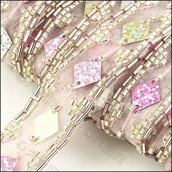 珠片 钉珠 蕾丝 时尚装饰品 流行装饰品 免费素材