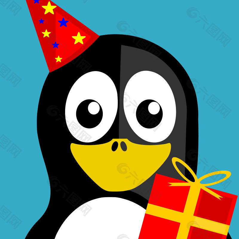 生日快乐企鹅