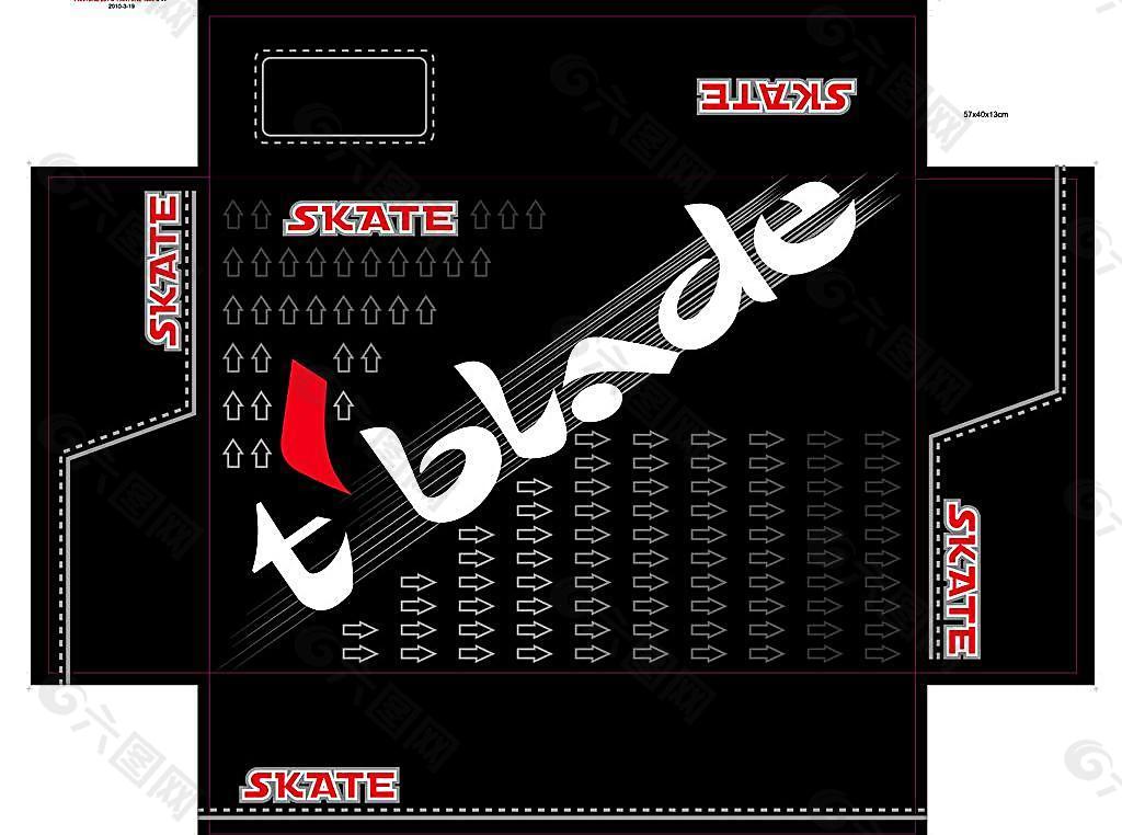 T 39 blade冰刀的彩盒