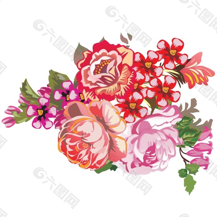 印花矢量图 时尚休闲女装 成熟优雅女装 植物 花卉 免费素材