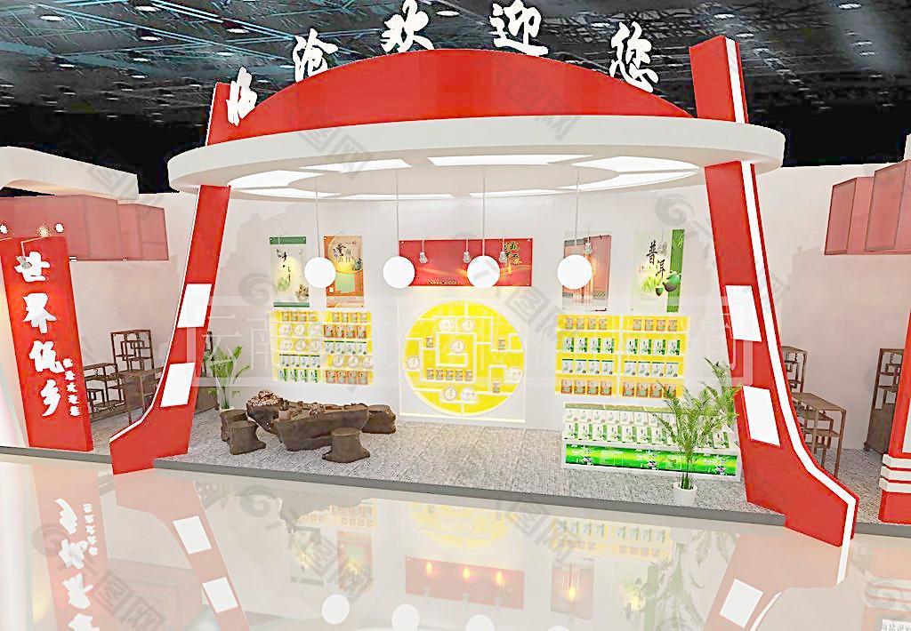 展览效果图图片
