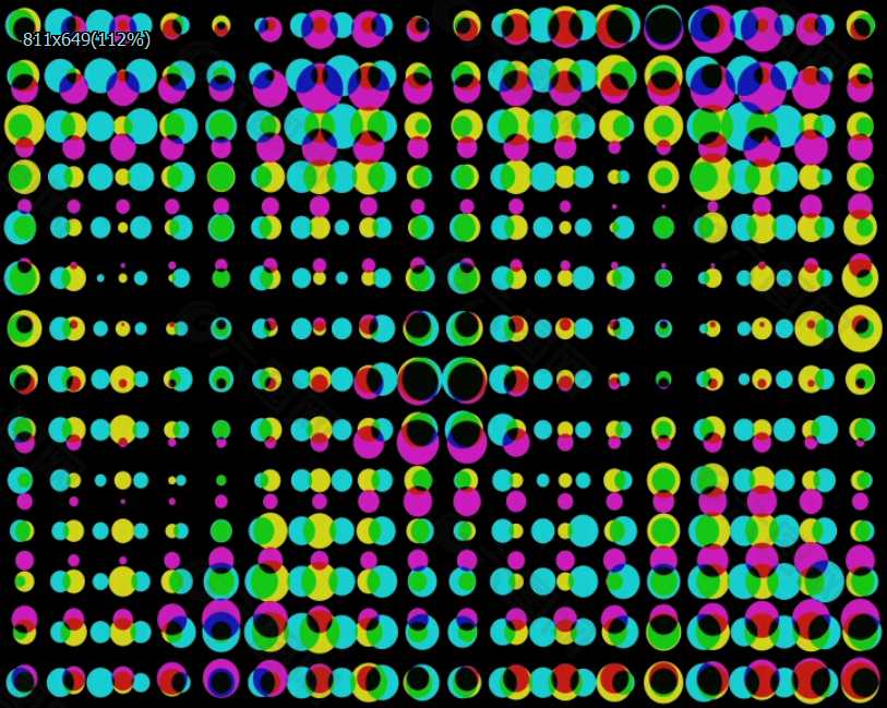 彩色光斑视频素材
