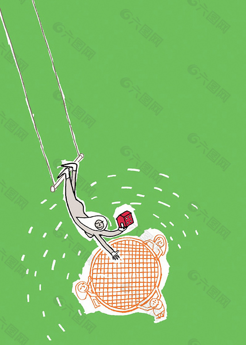 位图 色彩 插画 黄色 灰色 免费素材