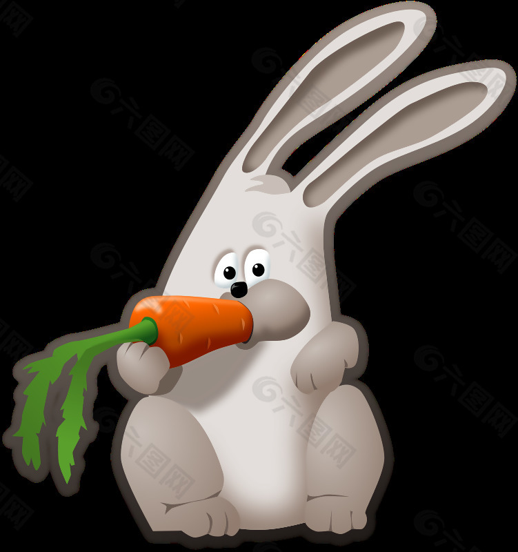 兔子吃胡萝卜