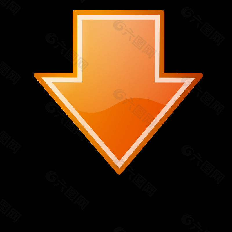 沿着橙色按钮探戈风格