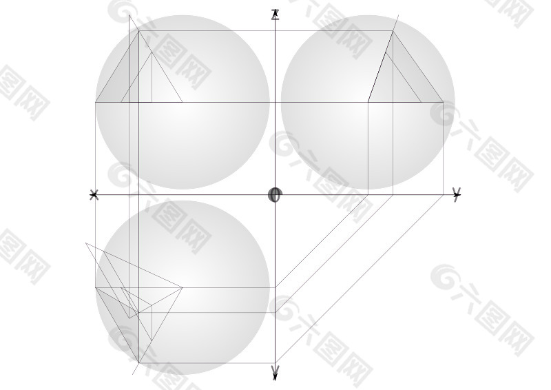 24施工测地线球体从四面体递归