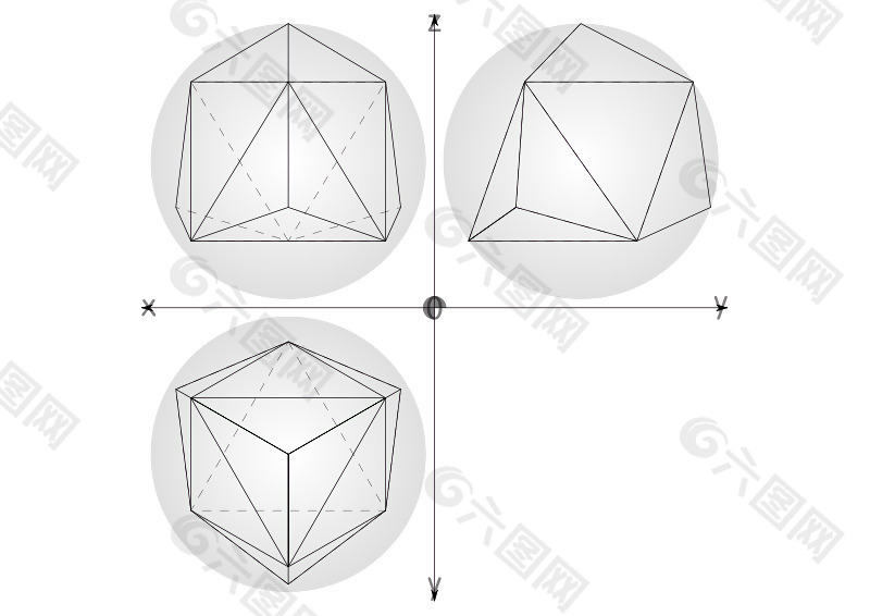 16施工测地线球体从四面体递归