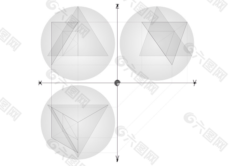 13施工测地线球体从tetrhahedron递归