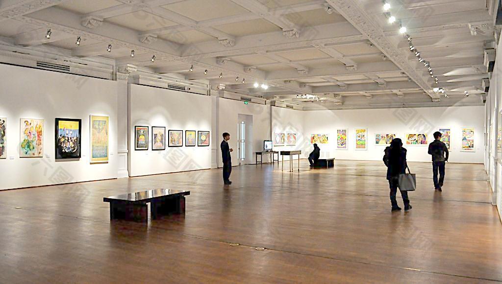 上海美术馆展示室图片