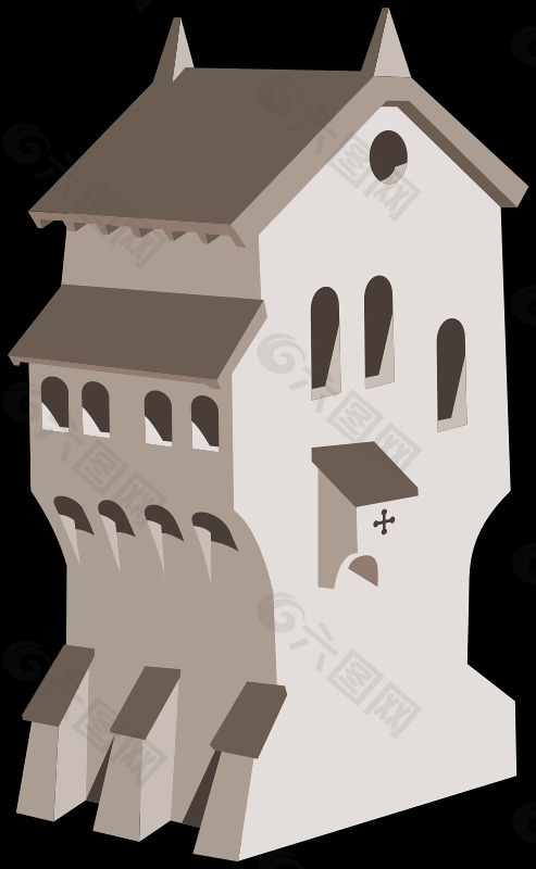 中世纪的建筑