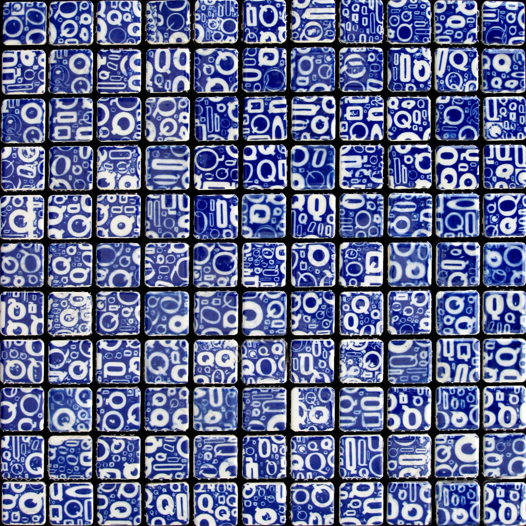 位图 色彩 蓝色 黑白色 骰子 免费素材