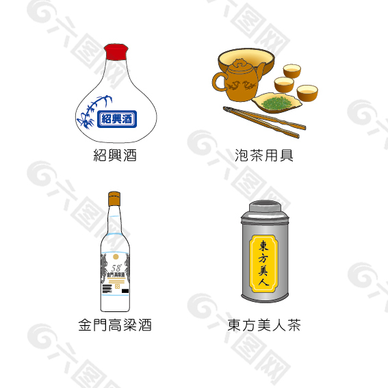 臺灣酒與台灣茶
