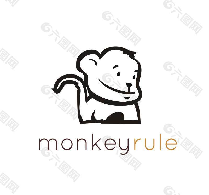 猴子logo通用素材