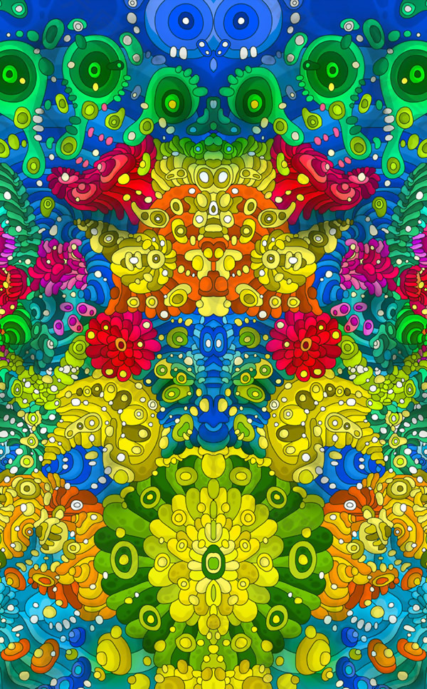 位图 色彩 五彩斑斓 花纹 抽象 免费素材