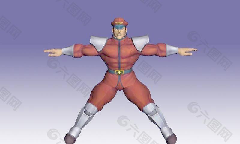 街头霸王四 街霸 street fighter iv 拜森(m.bison)