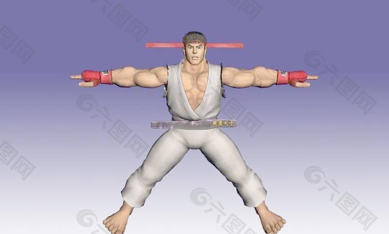 街头霸王四 街霸 Street Fighter IV 隆（Ryu）