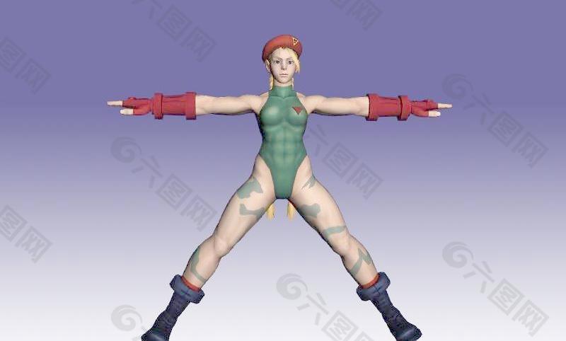 街頭霸王四 街霸 street fighter iv cammy 嘉米