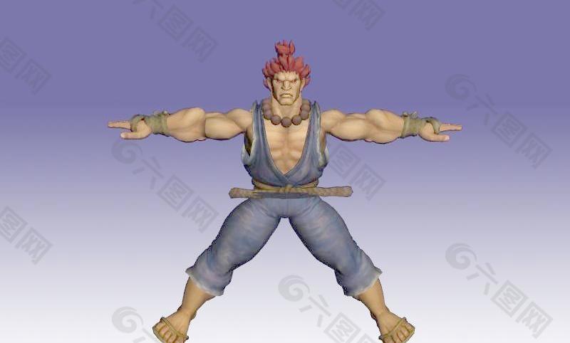 街头霸王四 街霸 Street Fighter IV AKUMA 豪鬼