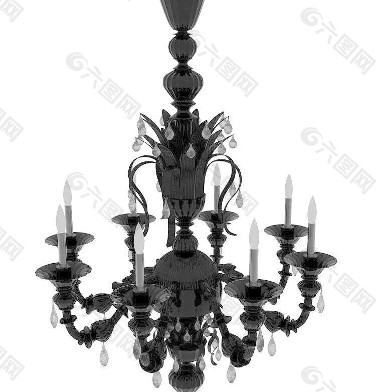 chandelier De Majo 6099-k12 蜡烛吊灯 魔法师专用吊灯
