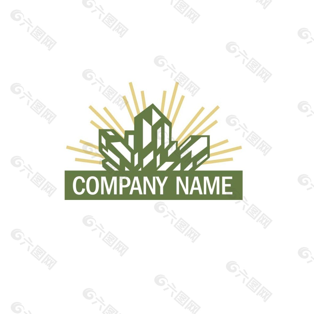 水晶石通用logo素材
