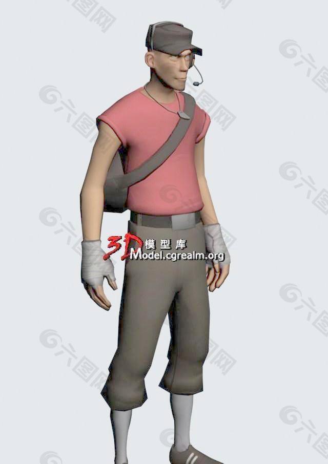 Team Fortress 2 军团要塞2 scout 侦察者 侦察兵