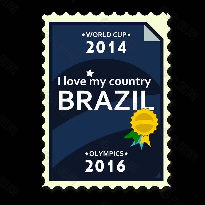 巴西2014-2016邮票