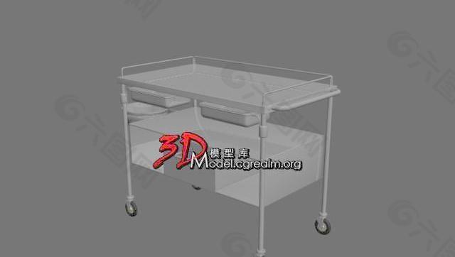 Utility Cart 实用工具车 医疗设备 02