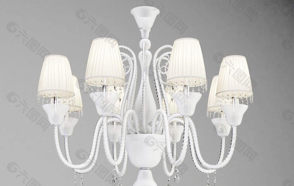 Baby white Charmante chandelier 吊灯