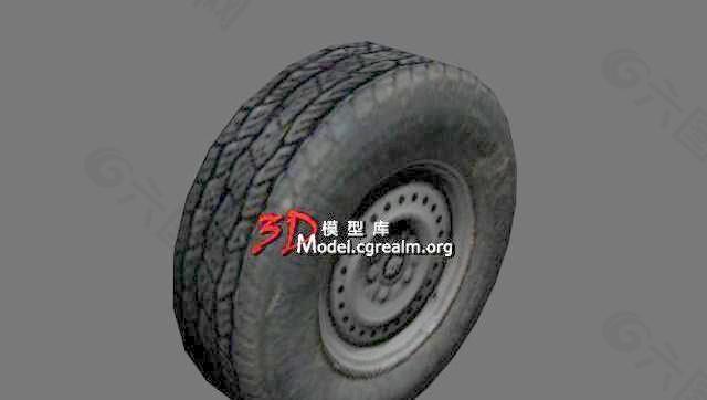 Left 4 Dead 求生之路4 car parts wheel 01a 汽车零件 轮胎 01A