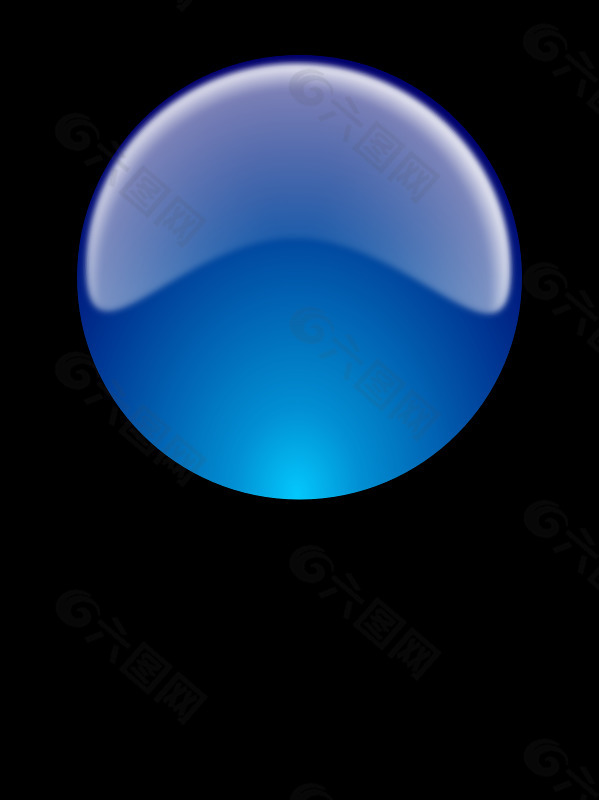 光滑的球体的W /反射。esfera CON reflejo华丽。