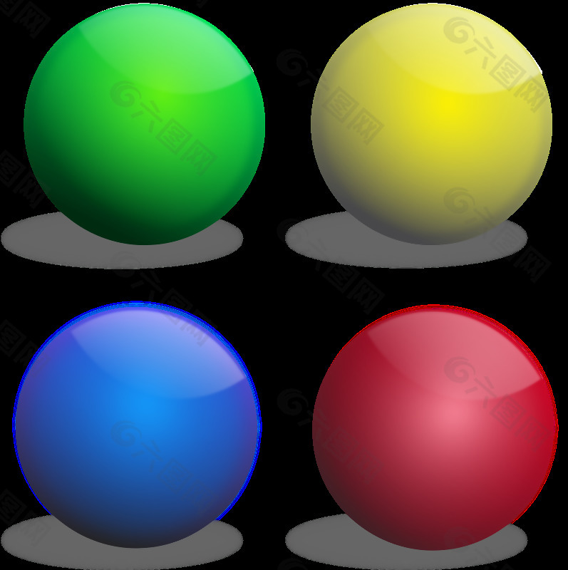 彩色球，esferas德Colores