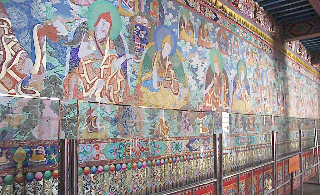 呼和浩特大召寺壁画图片