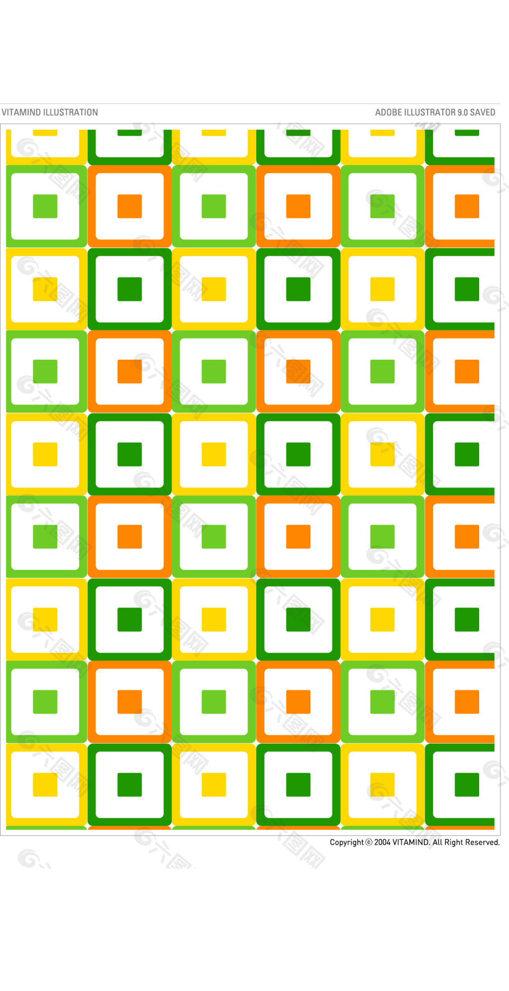 三色方块排列