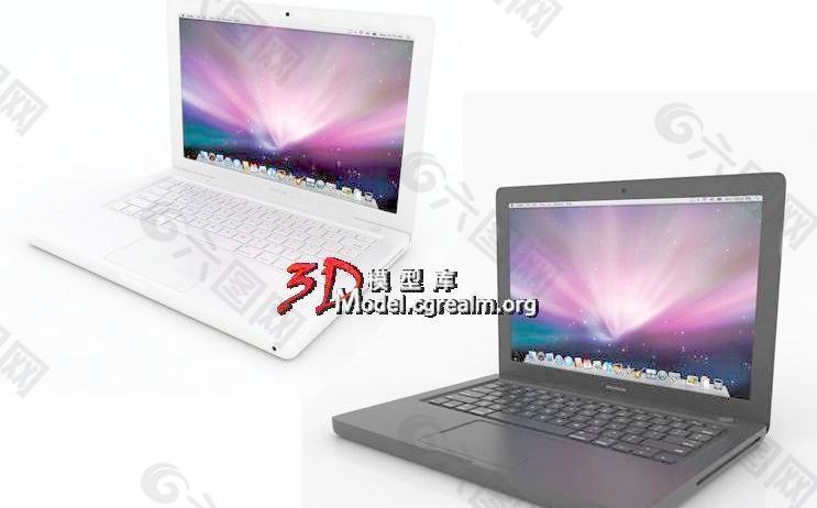 Macbook 白色笔记本电脑 apple 黑色笔记本电脑