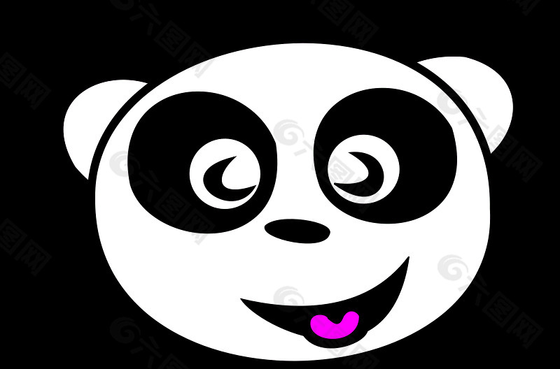 快乐熊猫脸