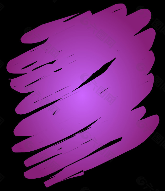 紫色融合