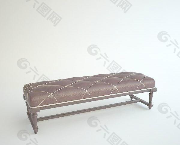 classic couch 经典沙发 沙发凳
