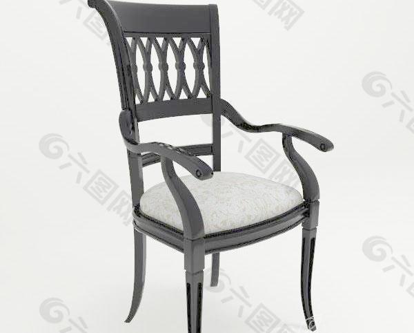 Classic Armchair Black 扶手椅子