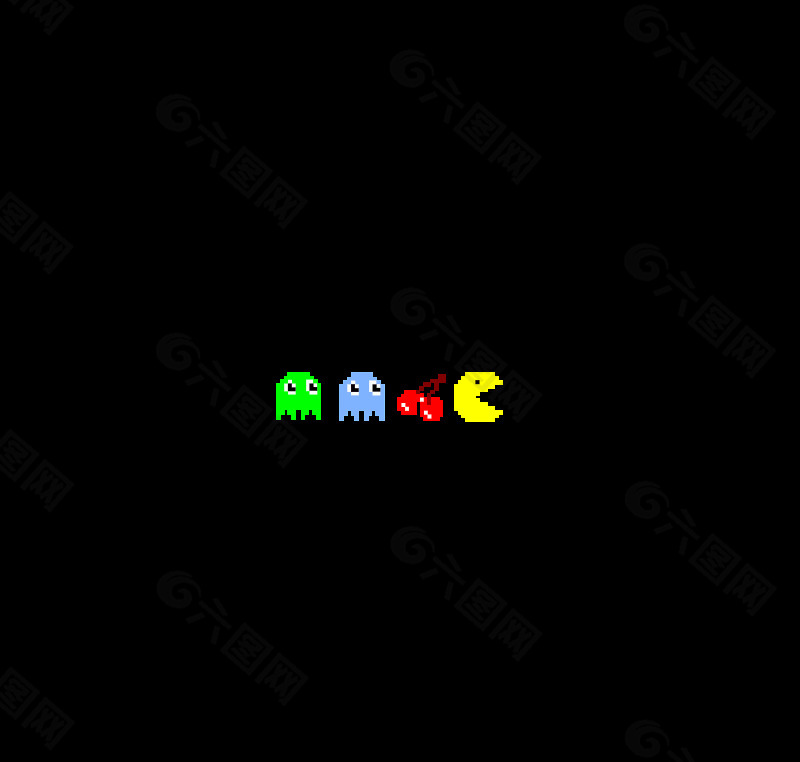 pacman。广场