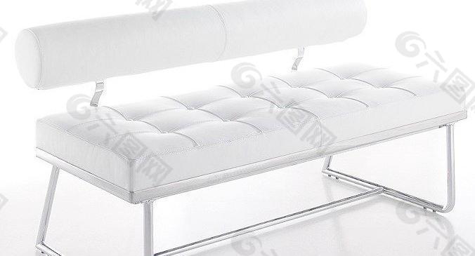 Barcelona bench sofa不锈钢长沙发