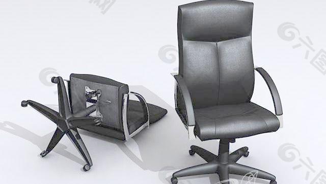 Armchair Office_FG3 办公室转椅