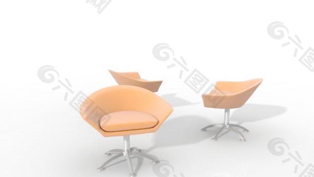 Armchair Hitech Mod 时尚的椅子
