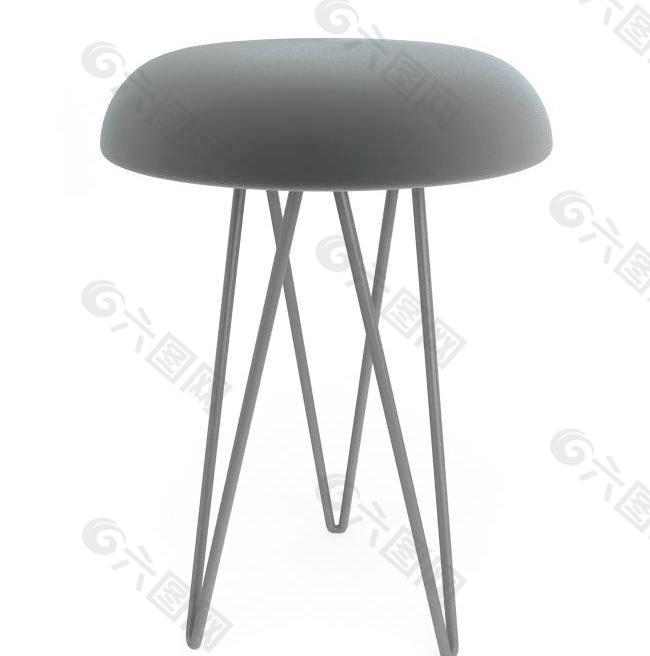 Casamania Stools meduse 02 黑色凳子