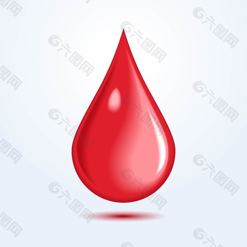 红色水滴设计元素素材免费下载 图片编号 六图网