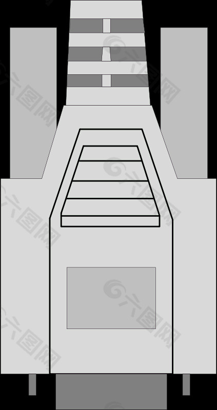 串行连接器的DB-9 RS-232