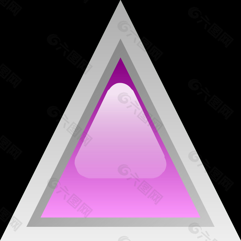 LED三角紫色